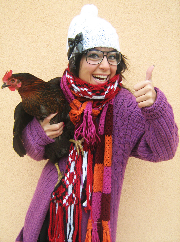 Jenny kiffe… la campagne !